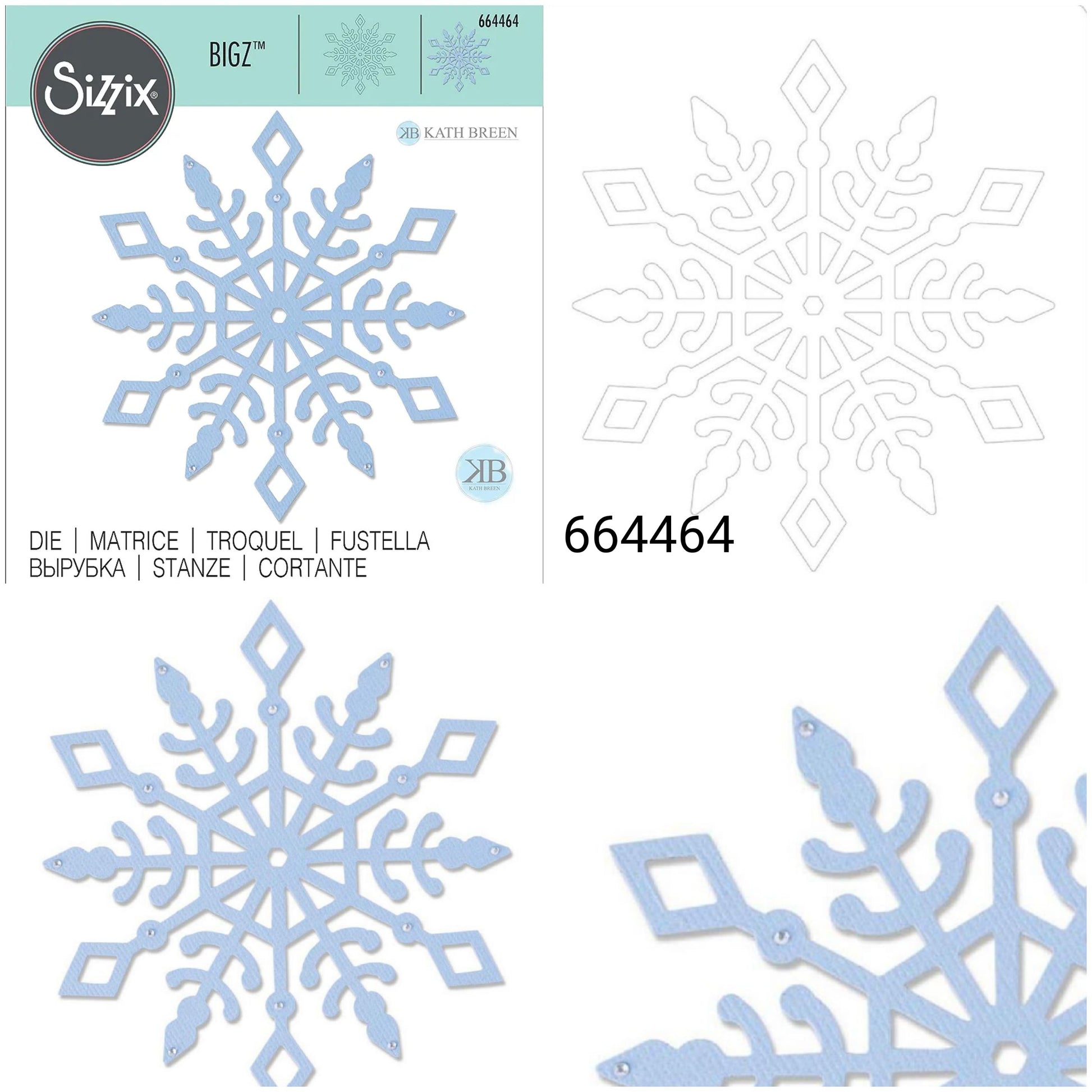 fiocco di neve e ghiaccio fustelle natalizie Big Shot per fommy gomma eva crepla feltro pannolenci tema composizioni floreali addobbi e decorazioni albero Natale