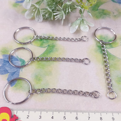 anelli apribili catenella ganci portachiavi fai da te bijoux bigiotteria di perline ricordini souvenir gadget bomboniere