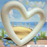 cuore ghirlanda cornice polistirolo uso creazioni coccarde nascita fiocco bambini fuoriporta da decorare rivestire colorare hobby creativi bambini festa della mamma san valentino