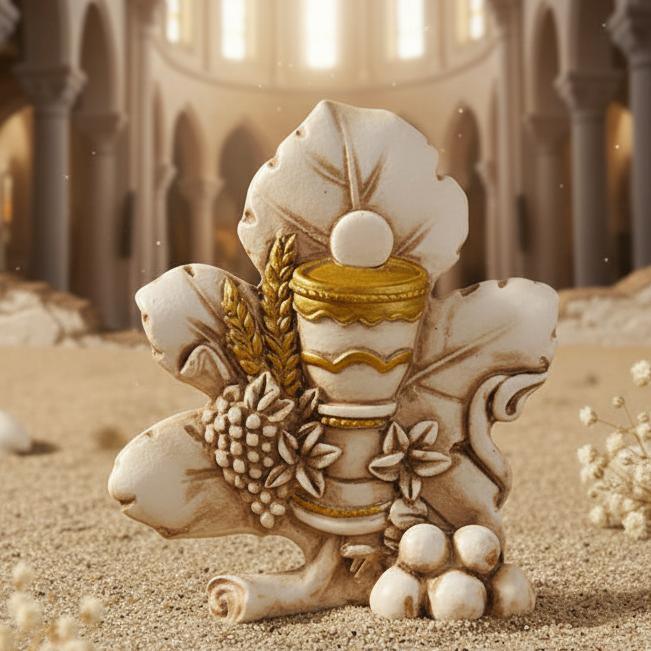 primo piano icona simboli comunione calice uva Spighe cresima  bomboniera foglia personalizzata da confezionare fai da te