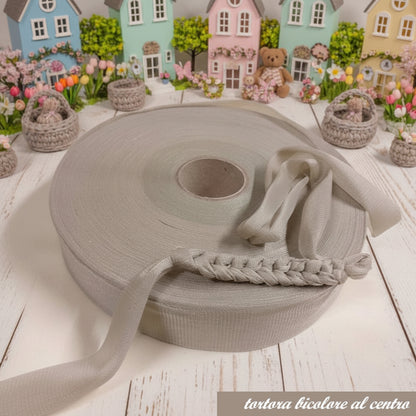 beige corda tortora bicolore shop fettuccia maglina stafil jersey borse cestini tappeti uncinetto scaldacollo collane pochette clutch bags progetti crochet e knitting