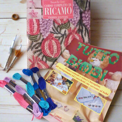 Kit Ricamo Bambini 7-13 Anni - 8 Motivi Con Portachiavi | Punto Croce Per Principianti - Foto 3