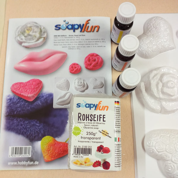 Kit Sapone Fai Da Te Per Bambini - Set Completo Con Stampini, Coloranti, Oli Essenziali - Attività Creativa E Educativa - Foto 3