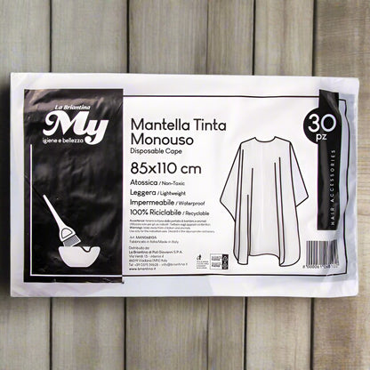kit fai da te taglio tintura capelli in casa uso professionale parrucchiere lotto 30 mantelline monouso per tinta colorazione meches colpi di luce