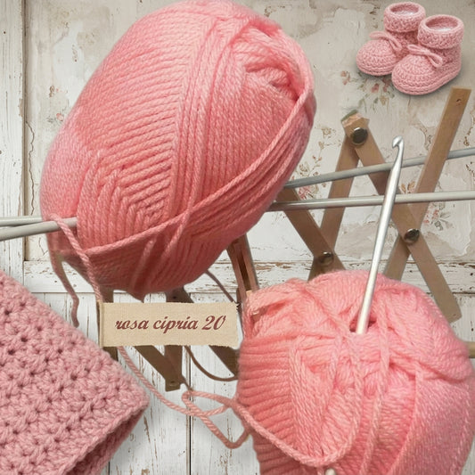 Stafil colors rosa cipria colori lana acrilica economica sintetica offerta filati gomitoli poliestere per uncinetto e lavori ai ferri a maglia uso sferruzzare amigurumi sciarpe maglioni copertine bambini neonati bimbe decorazioni natalizie pasquali