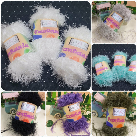 lana con frange colori autunnali MAS cordino fantasia pelosetto pelliccioso ecologico cordoncino per uncinetto borse scaldacollo pochette clutch bags sciarpe stole invernali