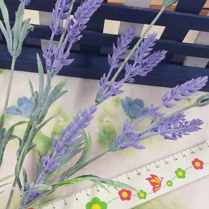 dettagli bouquet a cespuglio composizione floreale piantina fiori lavanda finti artificiali mazzetto bomboniere uso decorazioni vetrine negozi allestimento matrimonio packaging