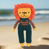 Leony leoncino bambola pupazzo amigurumi uncinetto da creare con kit crochet facile italiano principianti