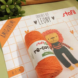 tutorial istruzioni in italiano per principianti nel cofanetto crochet kit leony amigurumi uncinetto bambola pupazzo leone