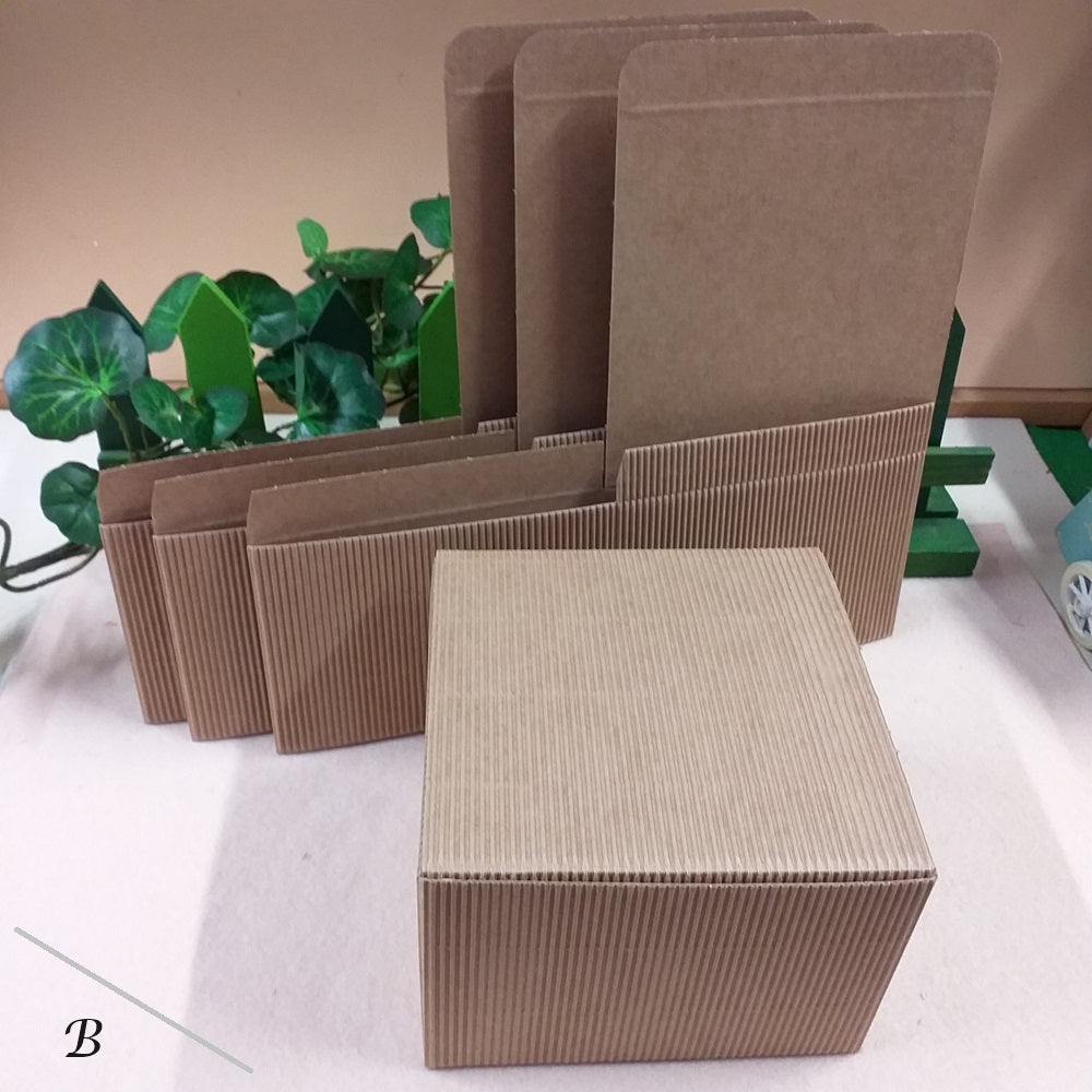 offerta bomboniere enogastronomia 12 x 12 x 8 cm scatole ondulate cartoncino beige cartone avana pieghevoli per fai da te confezione regalo uso packaging pasticceria