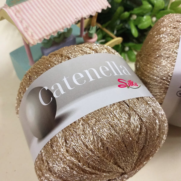 Filo Catenella Titan Wool London Lamè Uncinetto Gomitolo Filo Catenella Titan Wool London Lamè Uncinetto Gomitolo