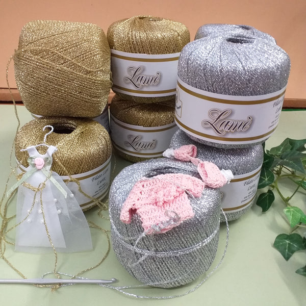 Sbieco Lurex Oro Chiaro 14 mm | Panini Sbieco Lurex Oro Chiaro 14 mm | Panini
