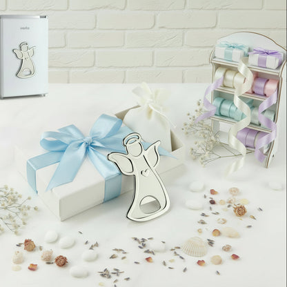 outlet oggettistica lotto vendita offerta negozio online stock bomboniere matrimonio comunione cresima apribottiglie cavatappi angelo magnete levatappi