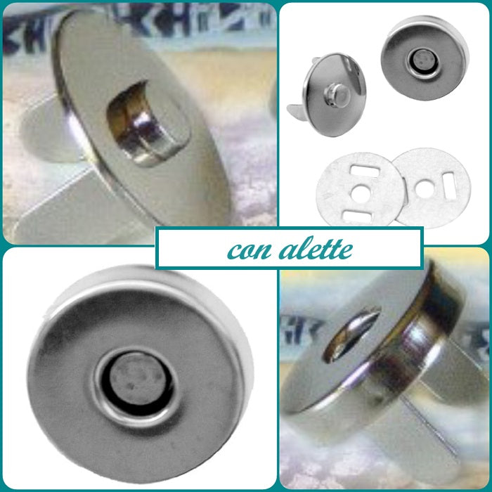 Confezione da 100 fermagli per capelli a coccodrillo in metallo color