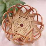 RXMORI Boho Wall Art Set di 5 cesti piatti in tessuto naturale sospesi, cesti di vimini rotondi, decorazioni da parete rustiche fatte a mano (5 pezzi, C RXMORI Boho Wall Art Set di 5 cesti piatti in tessuto naturale sospesi, cesti di vimini rotondi, decorazioni da parete rustiche fatte a mano (5 pezzi, C