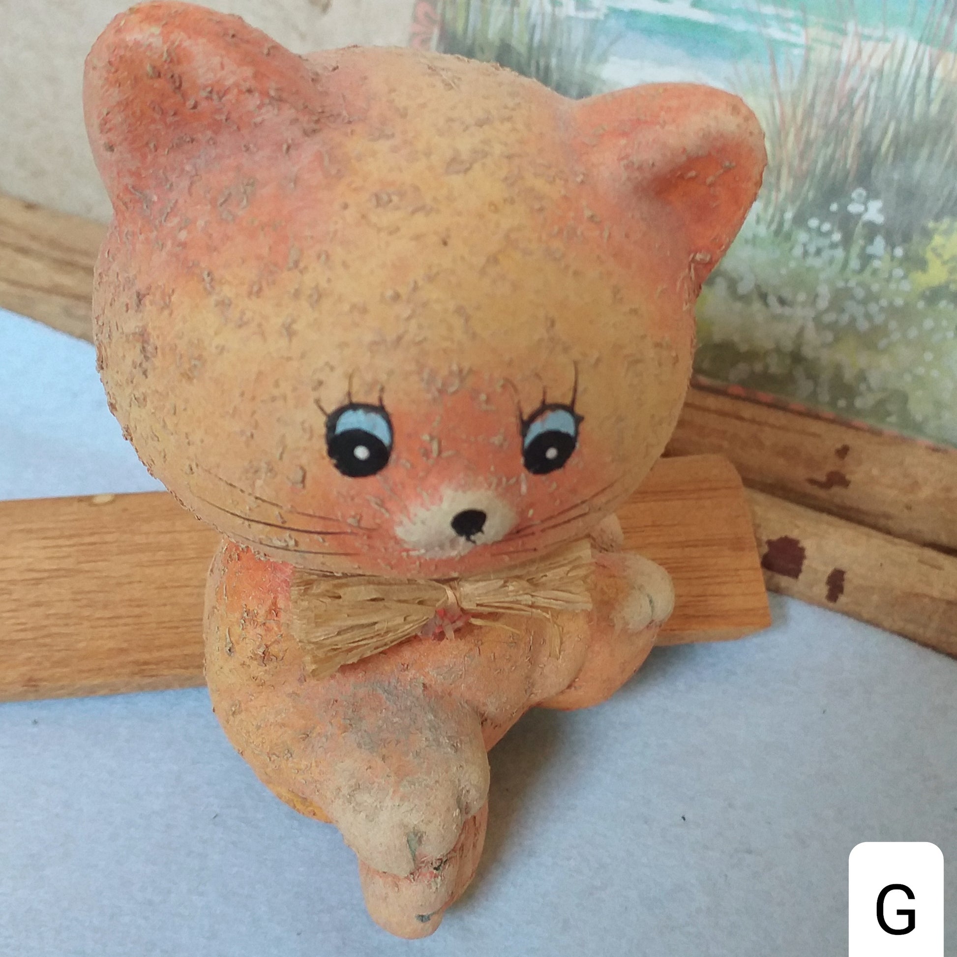 gattino terracotta  lotto offerta oggetti ceramica oggettini miniature casa bambole oggettistica collezione sorprese uova pasqua bomboniere idee regalo shop negozio vetrina