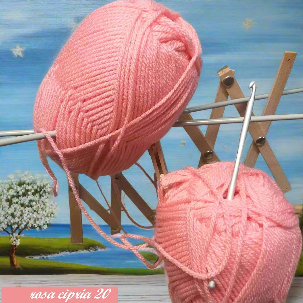 Stafil colors rosa cipria colori lana acrilica economica sintetica offerta filati gomitoli poliestere per uncinetto e lavori ai ferri a maglia uso sferruzzare amigurumi sciarpe maglioni copertine bambini neonati bimbe decorazioni natalizie pasquali