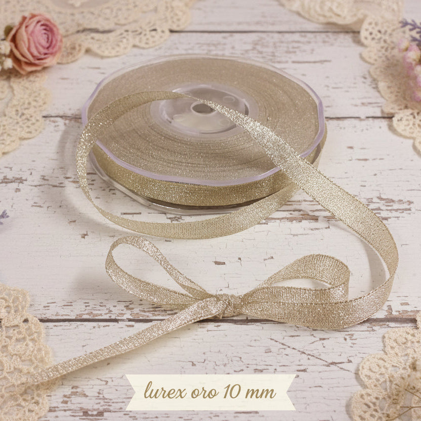 lurex-oro gross grain nastrino assortimento vetrina nastro decorativo per bomboniere anniversario matrimonio nozze e decorazioni albero natale confezioni regalo pacchi packaging pacchetti regalini