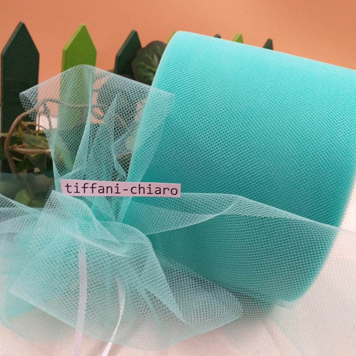 Tulle Decorativo 2 Rotoli - 91m X 15cm, Bianco, Per Matrimoni, Feste, Costumi Tutu Fai Da Te - Foto 4
