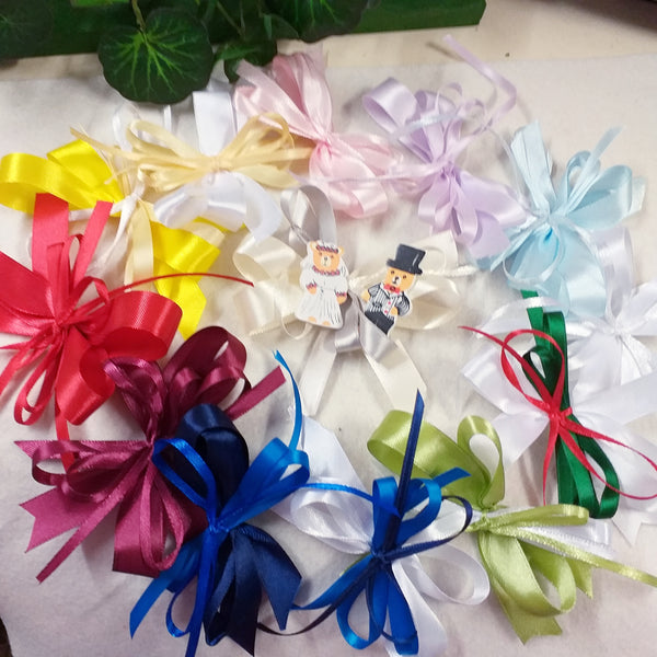 Nastro Coccarda Ecru 31mm - Per Matrimoni, Eventi, Decorazioni Auto - Foto 4