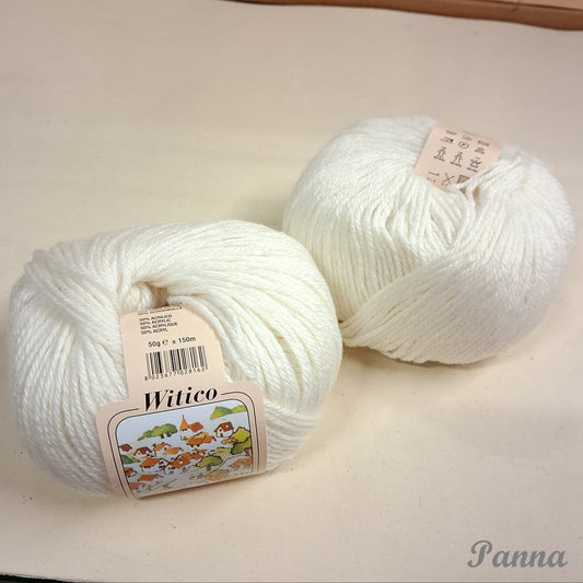 colore panna gomitolo 50 grammi circa 150 metri made in Italy filato italiano misto lana acrilico sintetico vetrina colori autunnali inverno uso scaldacollo sciarpe maglioni cappotti gilet copertine stole cappelli berretti cuffie guanti