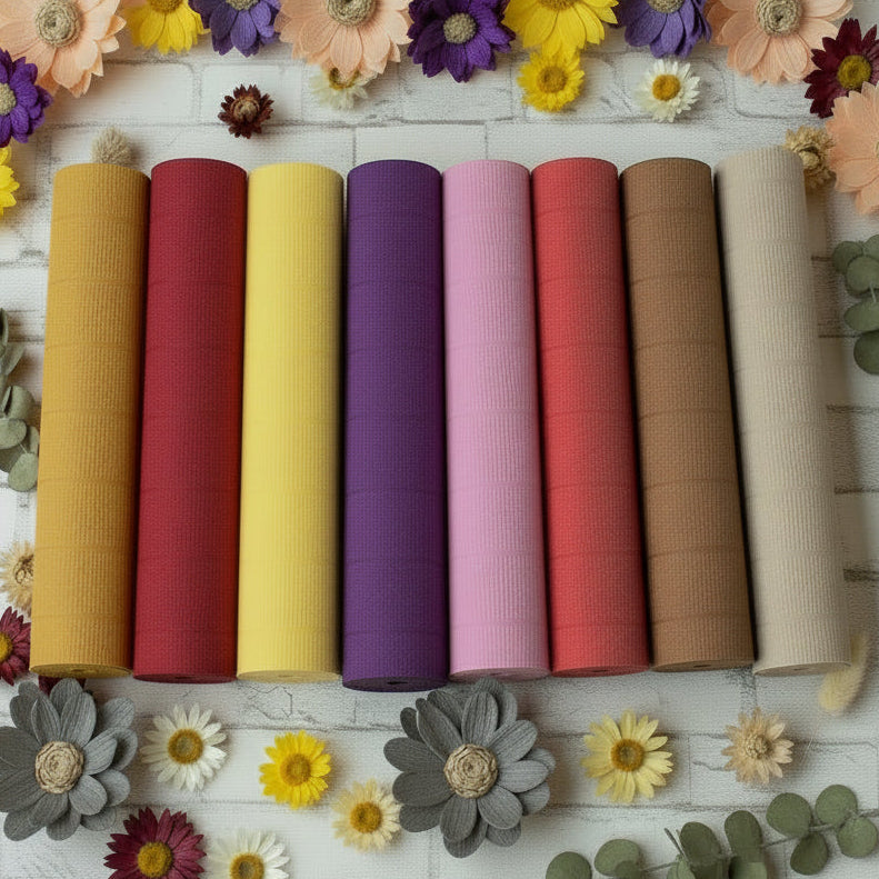 bordeaux carminio marrone nocciola pesca giallo viola fucsia shop online vendita rotoli carta crespa pesante 180 g colorata per realizzare composizioni di fiori grandi giganti decorazioni packaging allestimenti vetrine fioristi centrotavola pasquali