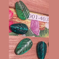 foglie perle di vetro forme particolari offerta perline colorate turchese verdi stile veneziano a lume per bigiotteria collane bracciali gioielli bijoux orecchini