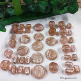 quarzo rosa piastre pietre ciondoli perle vetro bracciale collana sfuse a peso mezzo chilo stile murano veneziano