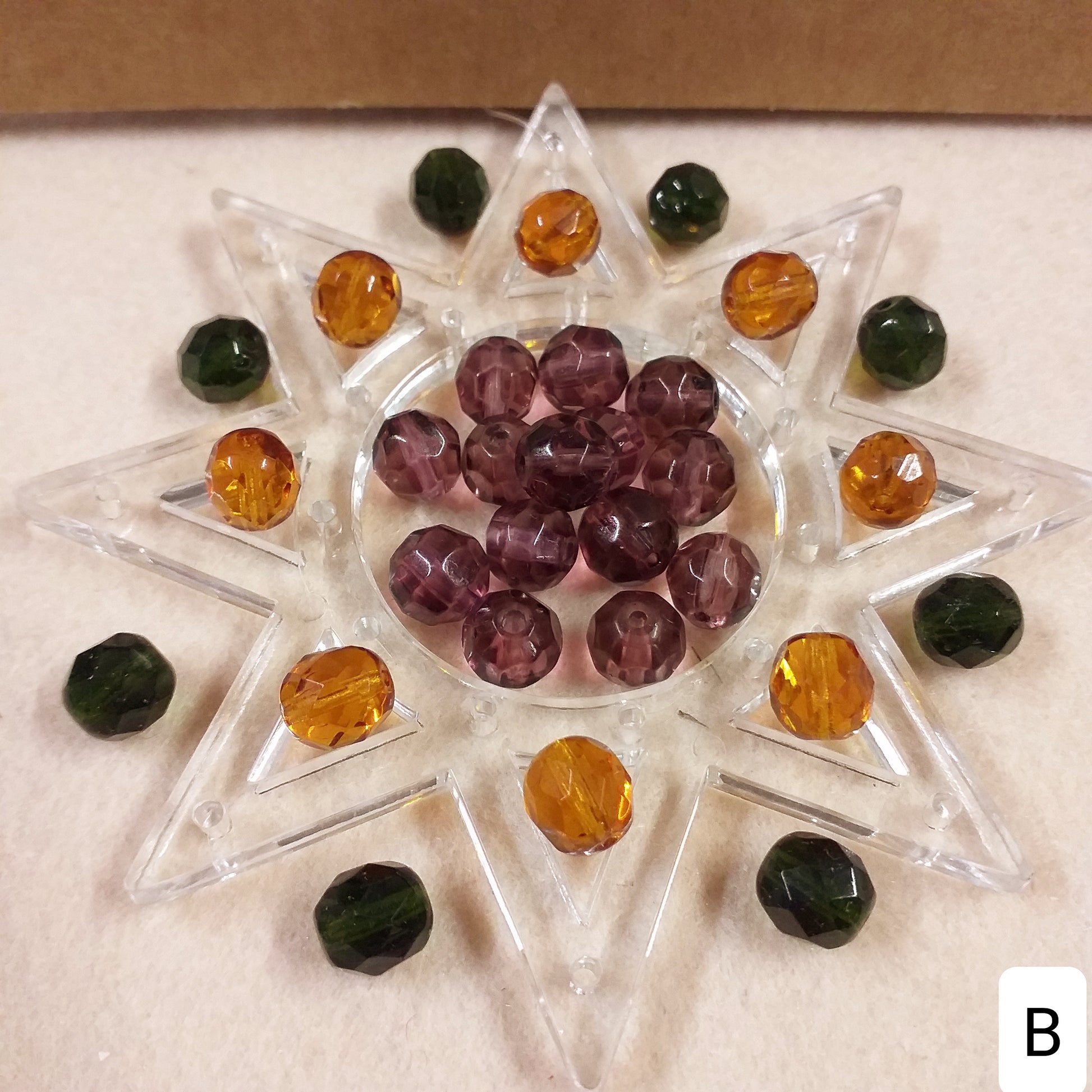verde ambra violetta perle cristalli di vetro bigiotteria fai da te collane e bracciali dell'amicizia di perline da 8 mm