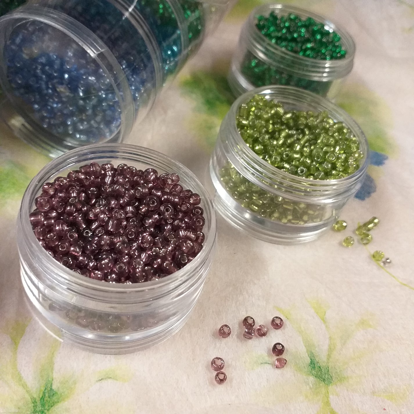 Perlin Lampwork Fancy Perline Indiane Da Infilare, Set Di Perline - Foto 9