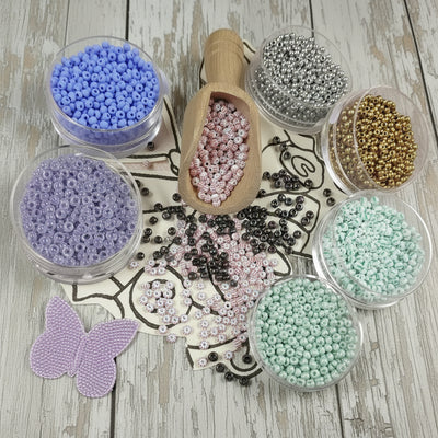 Metalliche particolari 2.5 mm 9/0 rocailles perline hobby bijoux fiori