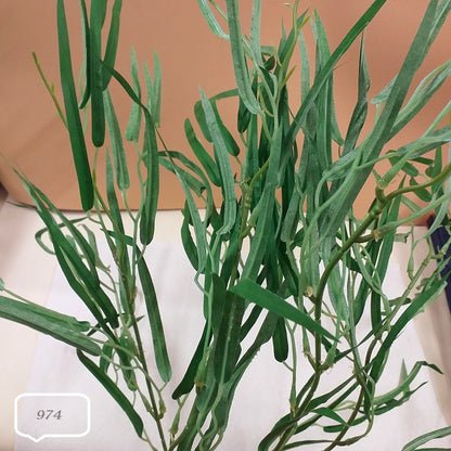 bambù grevillea ramo finto verde piante artificiali decorative ghirlande uso per composizioni fiori centrotavola natalizi pasquali fioristi allestimenti matrimonio