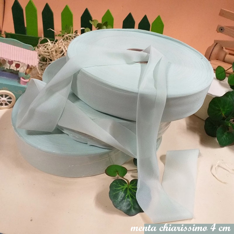 Stock Lycra 4 Cm Fettuccia Elasticizzata Uncinetto Borse Cestini Tulle - Foto 7