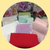 rosso rosa pesca lilla bianco latte beige verde salvia e reseda colori stoffa tessuto termoformabile termomodellabile termico primette renkalik creare rose fiori girasole con stampi per Fommy Natale e primavera