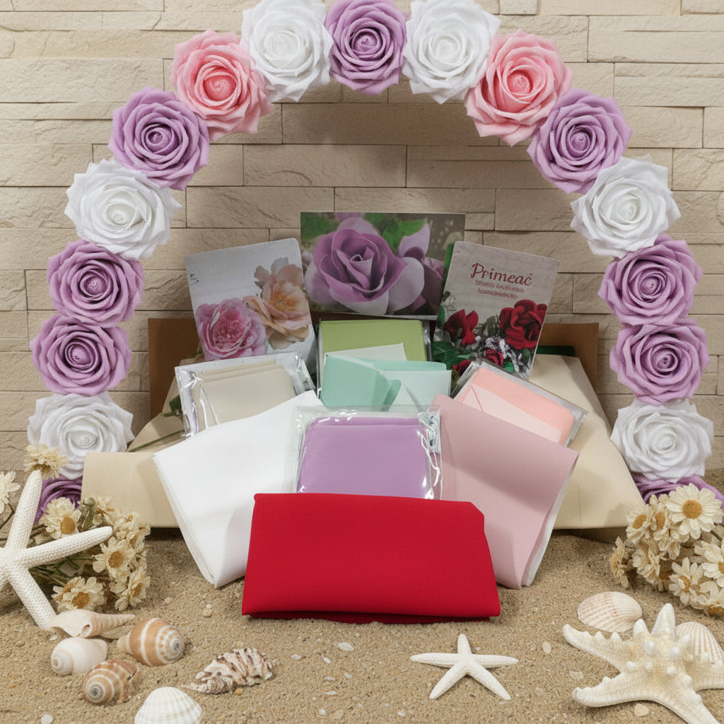 SublyRenk rosso rosa pesca lilla bianco latte beige verde salvia e reseda colori stoffa tessuto termoformabile termomodellabile termico primette renkalik creare rose fiori girasole con stampi per Fommy Natale e primavera