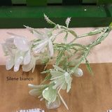 mazzetto rametto pick silene bianco verdi finti artificiali botanica renkalik per composizioni fiori pasquali allestimenti fioristi vetrine