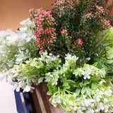 silene flannel rosa daisy bianco verdi finti artificiali botanica renkalik per composizioni fiori pasquali allestimenti fioristi vetrine