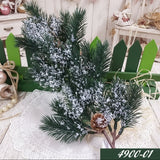 HJHIWE 60 rami di pino artificiale con aghi di pino verde, 24 cm, ramoscelli di pino verde, steli per composizioni floreali natalizie, ghirlande, decorazioni per le vacanze HJHIWE 60 rami di pino artificiale con aghi di pino verde, 24 cm, ramoscelli di pino verde, steli per composizioni floreali natalizie, ghirlande, decorazioni per le vacanze