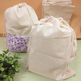 sacchetto cotone coulisse corda per  interno o packaging borse uncinetto a rete shopper bags fettuccia