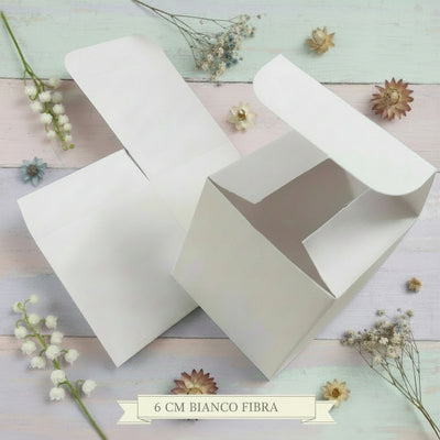 Scatole bomboniere fai da te economiche di cartone bianco e matrimonio