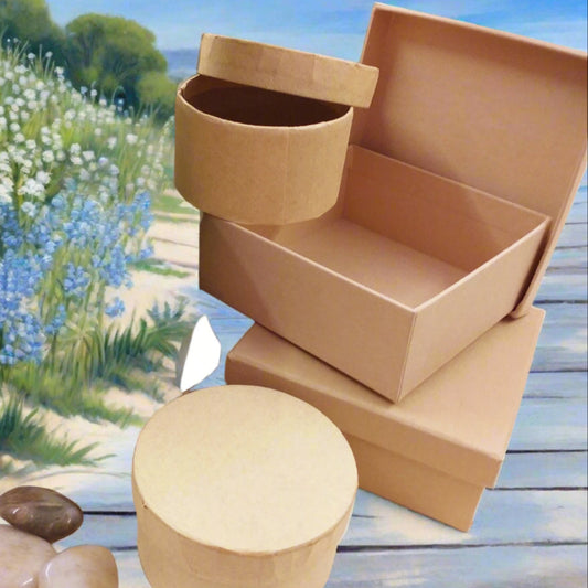 rotonde quadrate piccole cappelliere shopper scatole cartone per decorare decoupage scatoline da ricamo punto croce portafotografia regali pasquali natalizi bomboniere packaging natale
