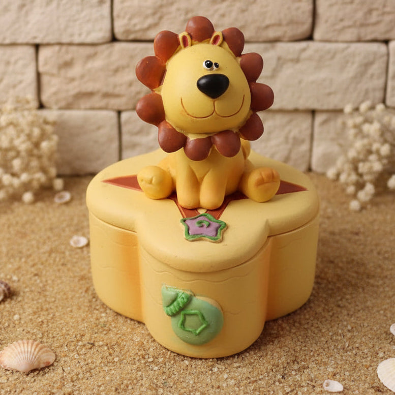 portaconfetti leoncino scatolina da confezionare bomboniera nascita battesimo baby bebè babyshower