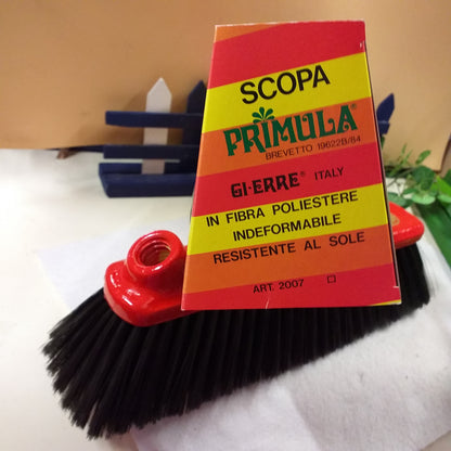 scopa primula gi-erre spazzola fibra poliestere indeformabile resistente al sole per pulizia casa pavimenti soffitti pareti angoli mobili interni
