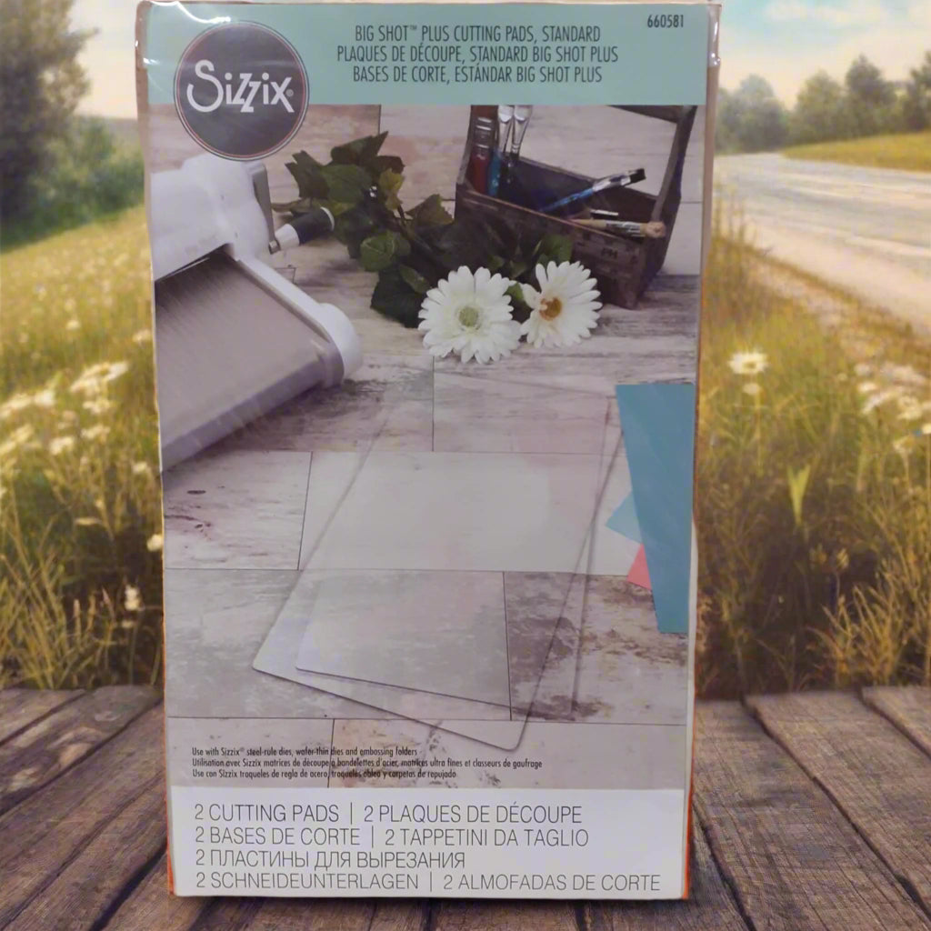 confezione Big Shot Plus e Pro cutting pads tappetini da taglio di ricambio accessori policarbonato trasparente per fustellatrice articolo 660581