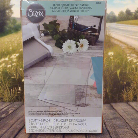 confezione Big Shot Plus e Pro cutting pads tappetini da taglio di ricambio accessori policarbonato trasparente per fustellatrice articolo 660581