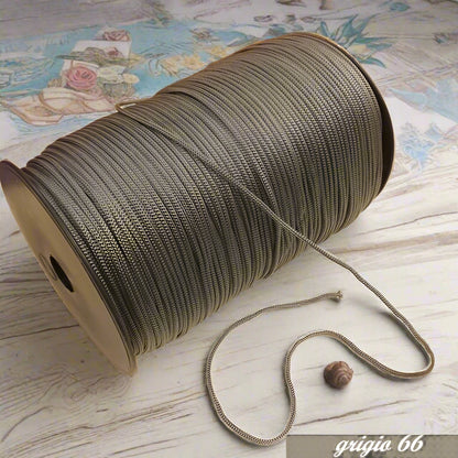 Mas grigio rocca 500 grammi thai sintetico cordino borse uncinetto tripolino cordoncino colori autunnali per progetti crochet bags amigurumi pochette borsette da sera