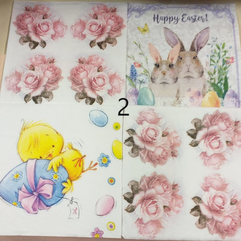 Tovaglioli Per Decoupage, Primavera Di Carta Per Decoupage - Foto 6