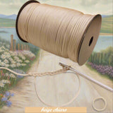 beige chiaro Stafil Thai swan cordino per borse uncinetto portamonete borsellini portacellulare zainetti sacche di corda tripolino cordoncino estivo sintetico sacca mare clutch bags