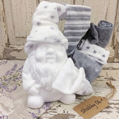 bianco grigio tinta unita fantasia argento accessori tessuto tubolari elasticizzati in maglina per bambole di stoffa pezza albero pasquale natalizio fai da te cucito creativo rivestire decorazioni polistirolo gnomi Babbo Natale pupazzo di neve