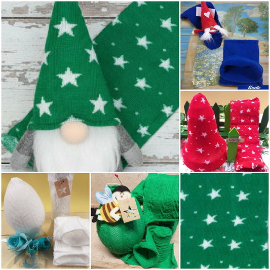 Tubolari bambole elasticizzati maglia per palline Natale uova pasquali